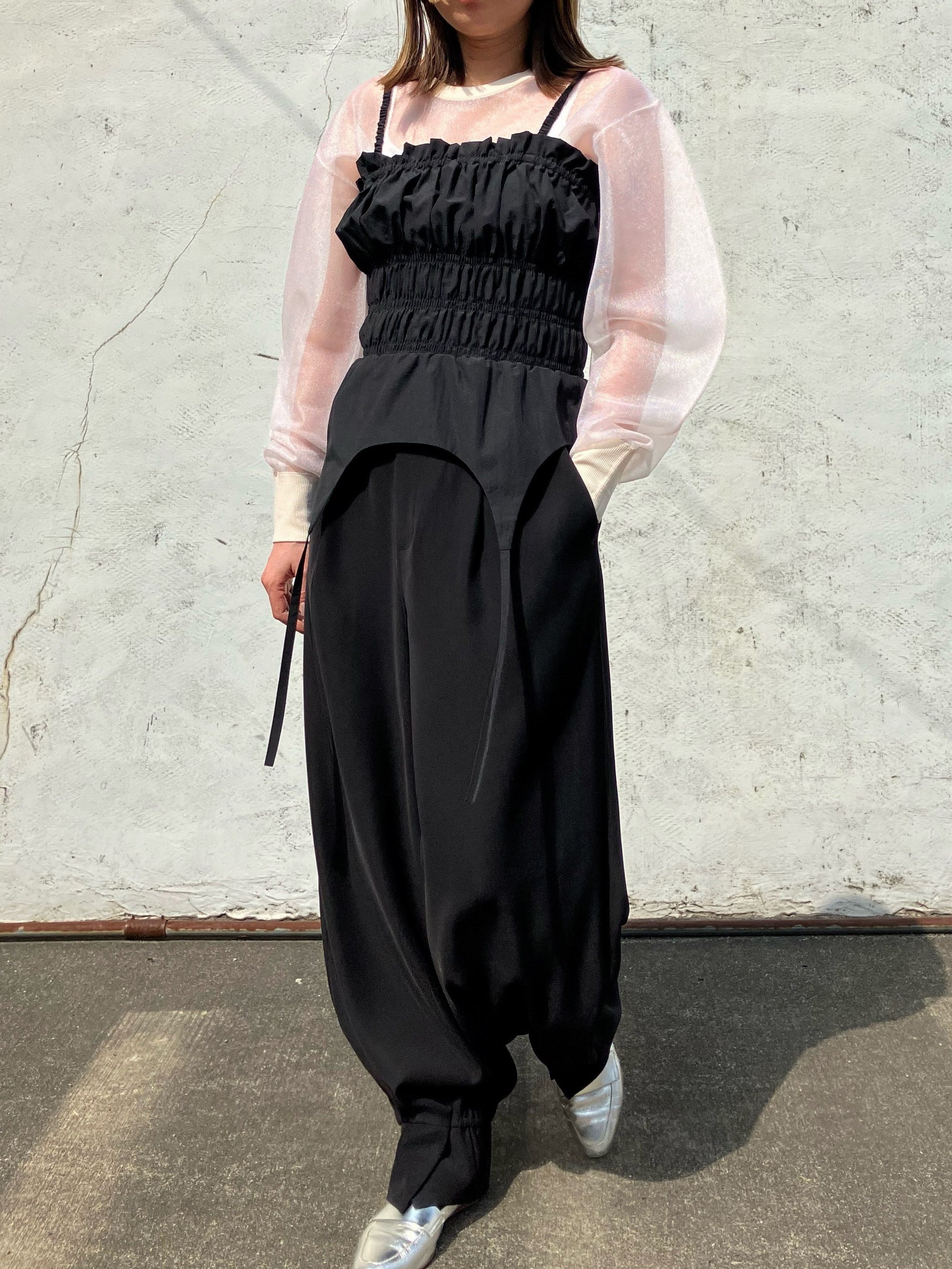 SHEER KNIT TOP