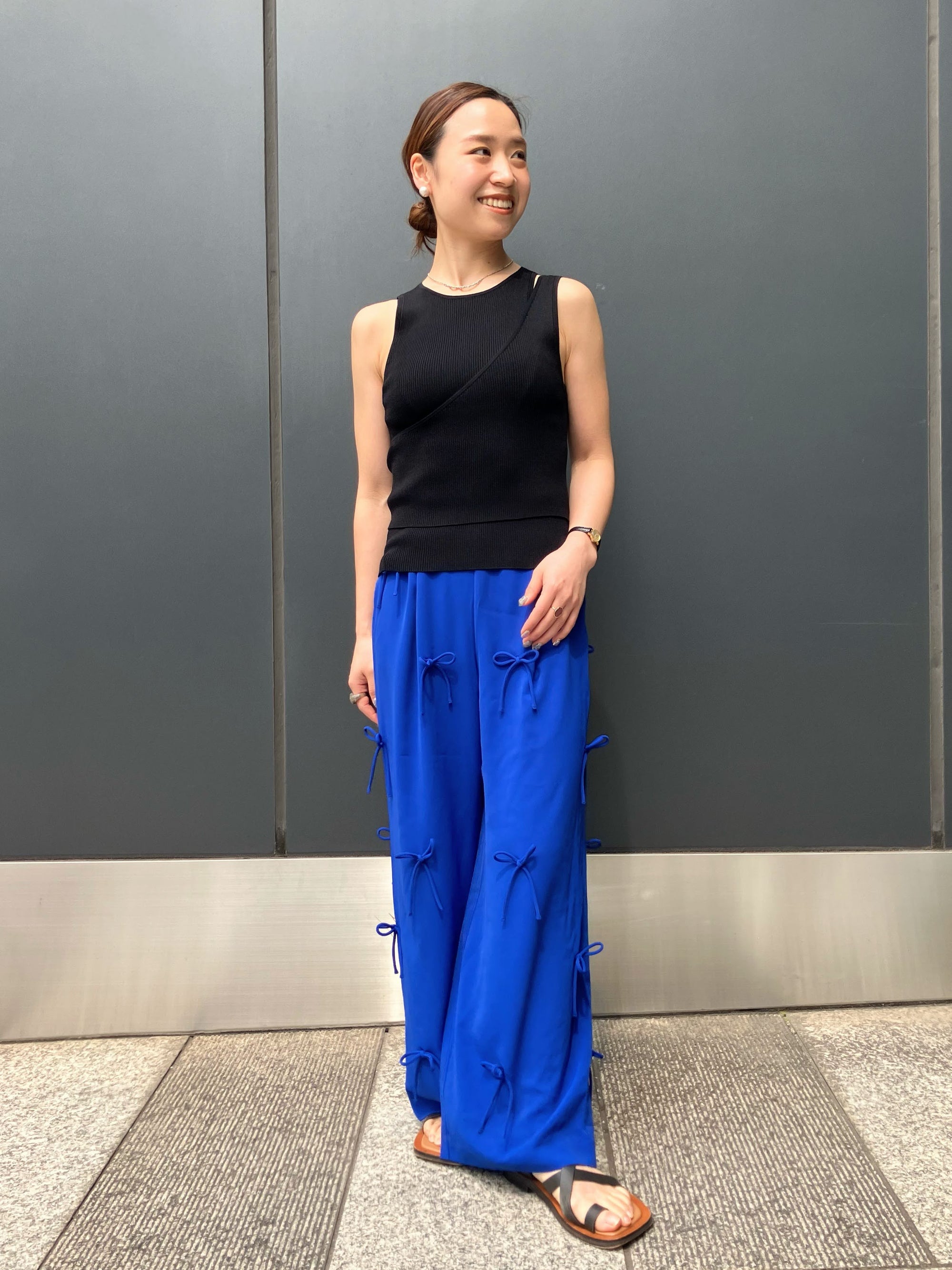 LAYERED KNIT TANK TOP