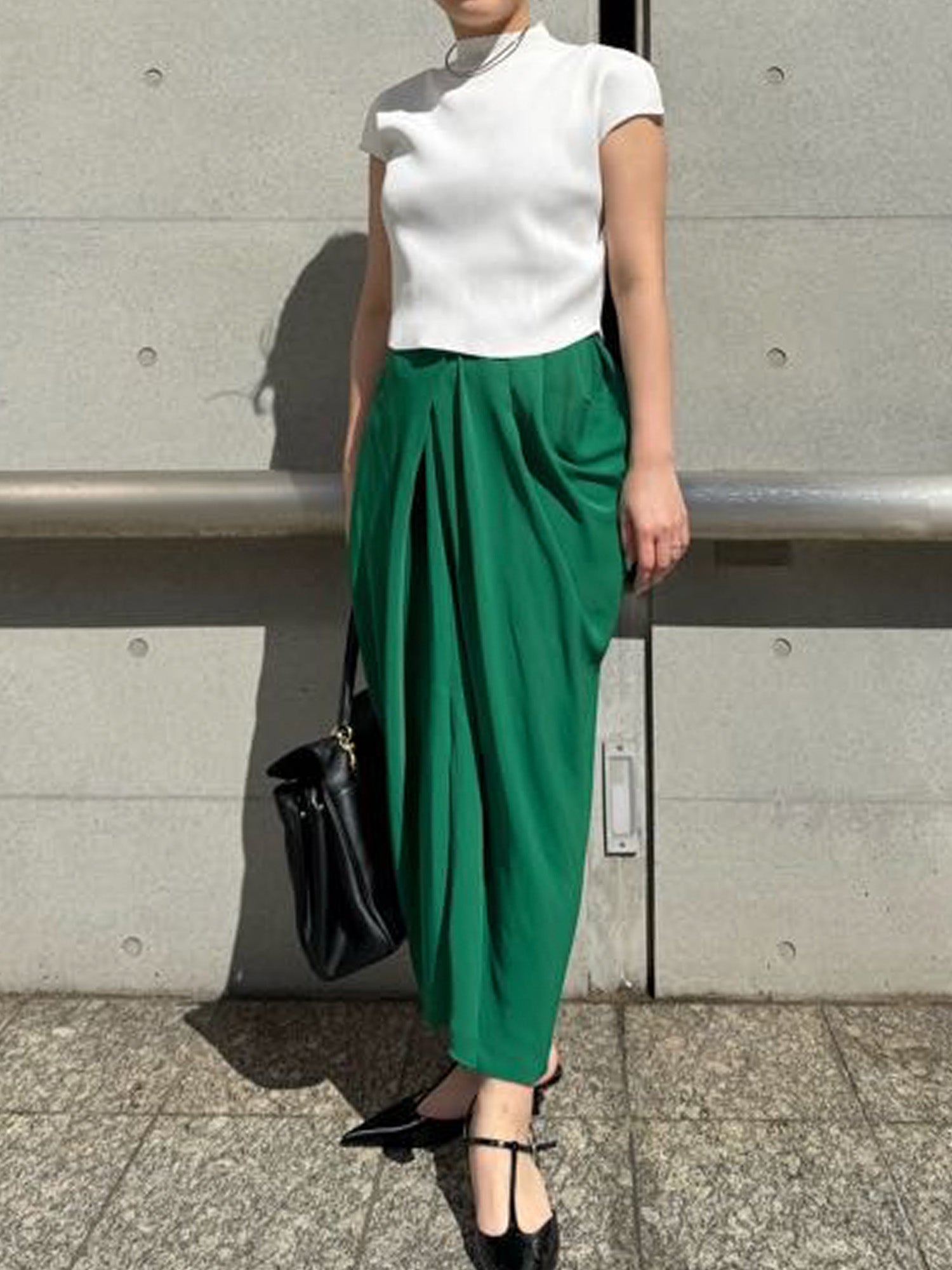 DRAPED SKIRT