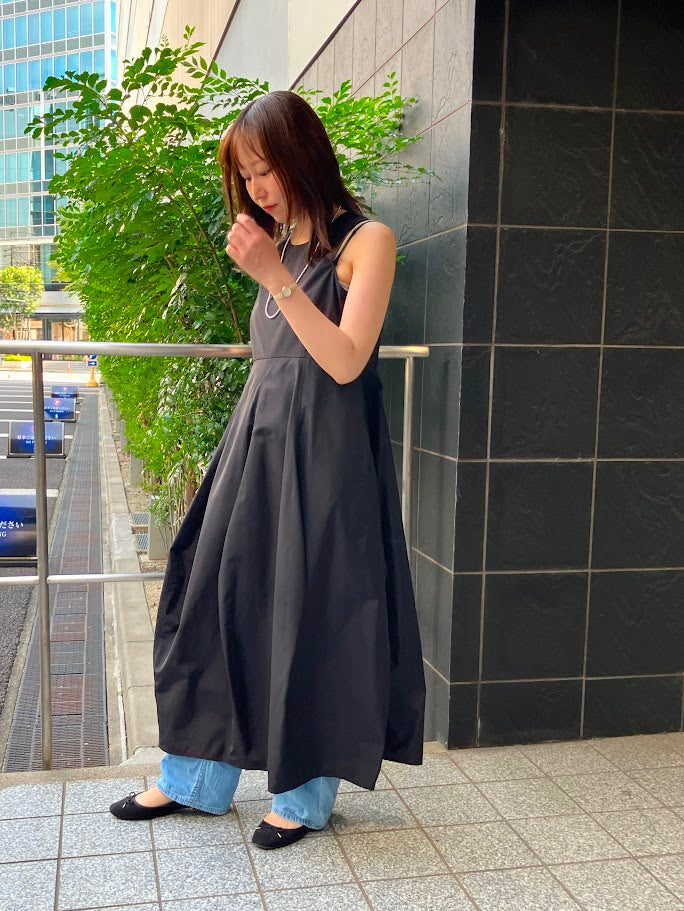 TAFFETA COCOON DRESS