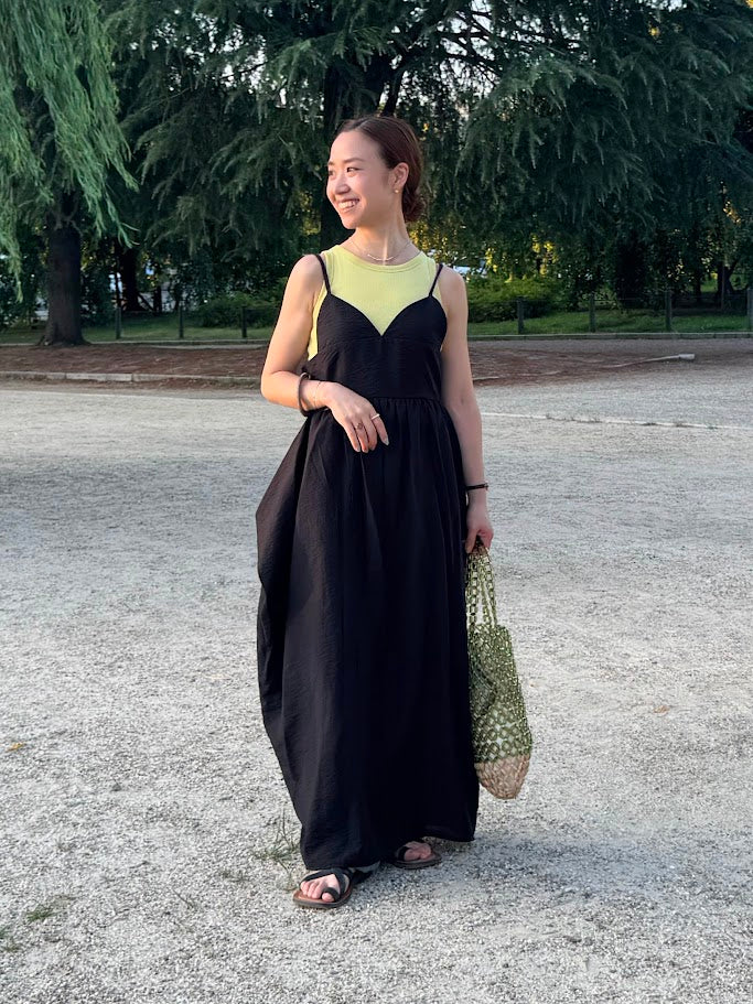 BACKLESS DRAPED MAXI DRESS