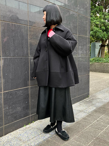 PADDED PEPLUM JACKET