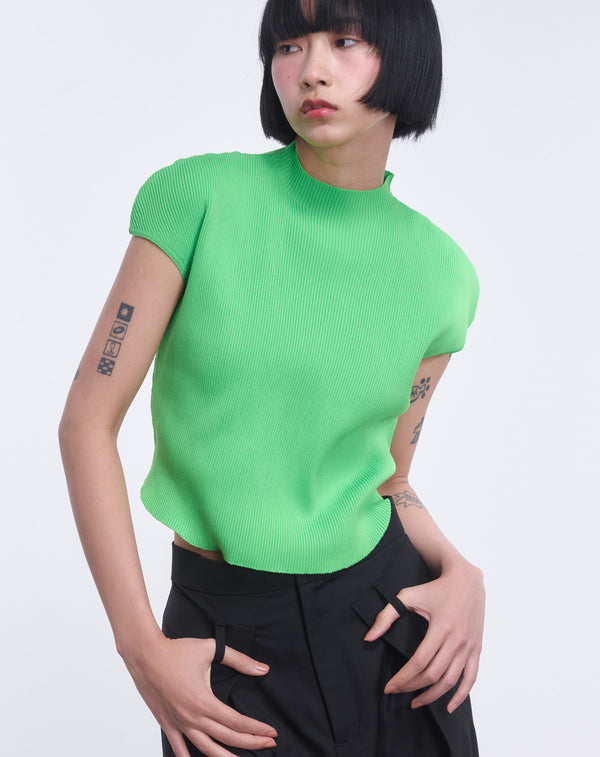 FRENCH SLEEVE KNIT TOP