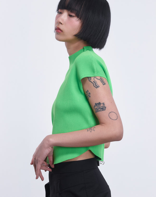 FRENCH SLEEVE KNIT TOP