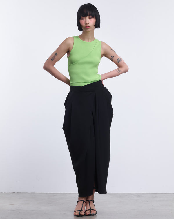 LAYERED KNIT TANK TOP