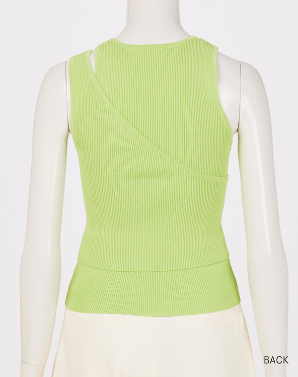 LAYERED KNIT TANK TOP