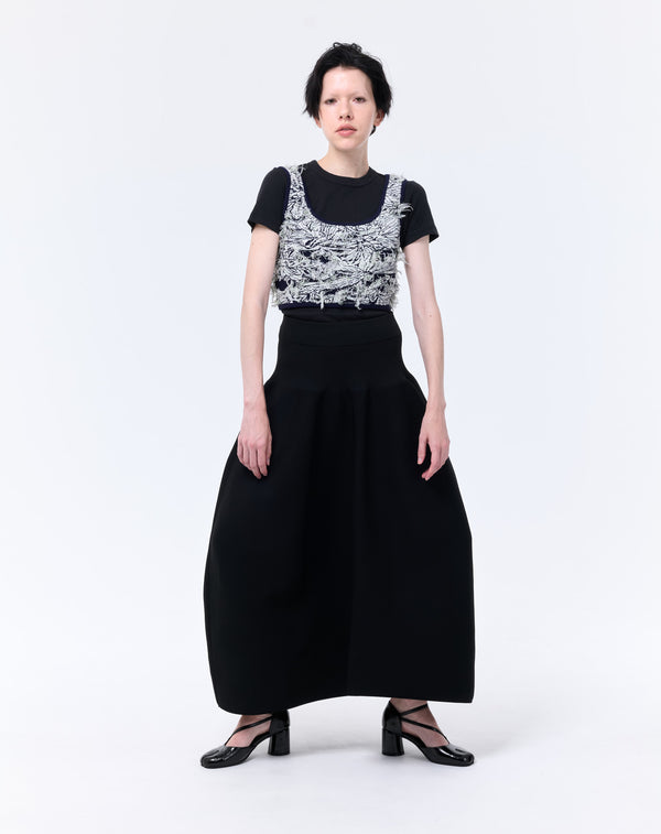 JACQUARD KNIT VEST