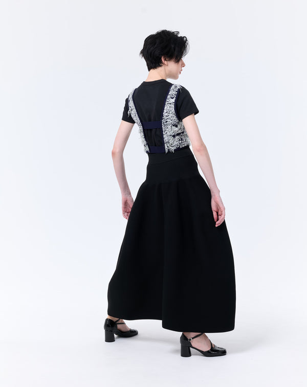 JACQUARD KNIT VEST