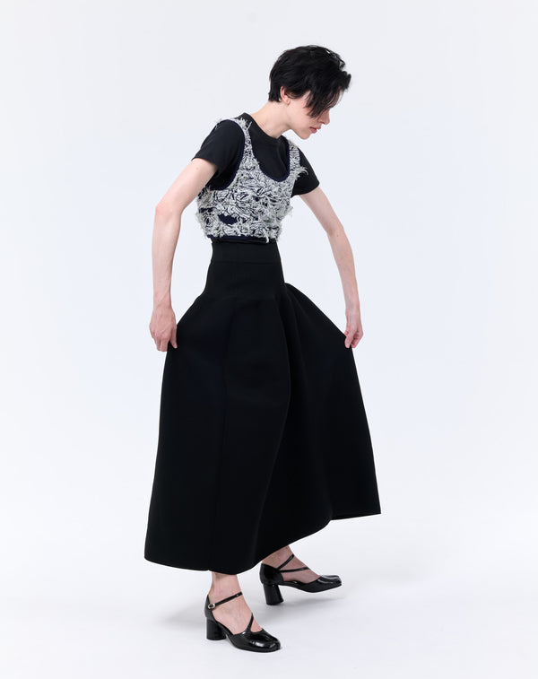 JACQUARD KNIT VEST