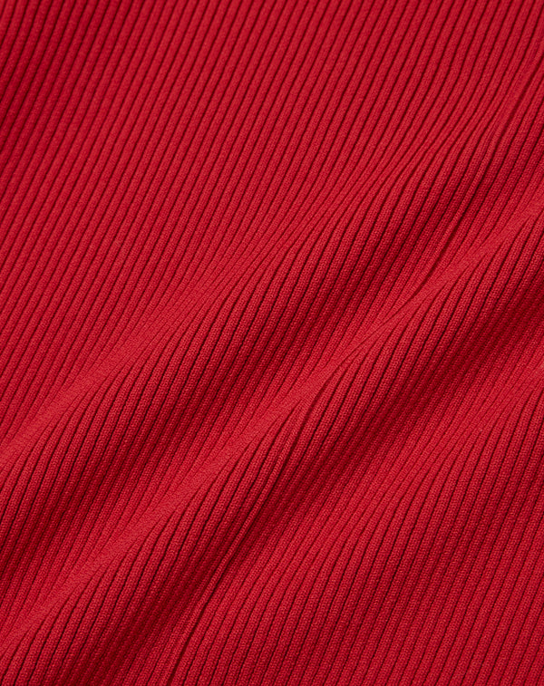 SPONDISH CURVED SLEEVE KNIT