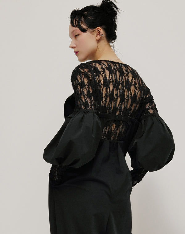 2WAY JUMPSUIT WITH RIBBON