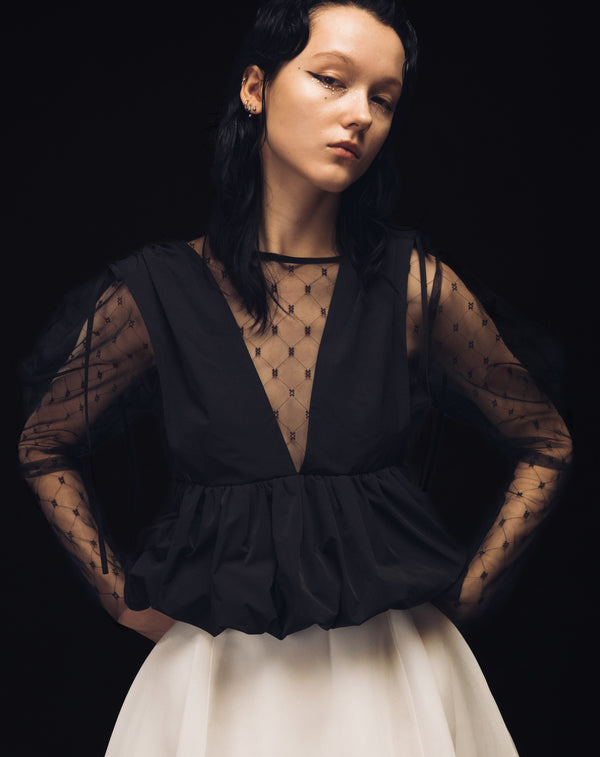TULLE PULLOVER