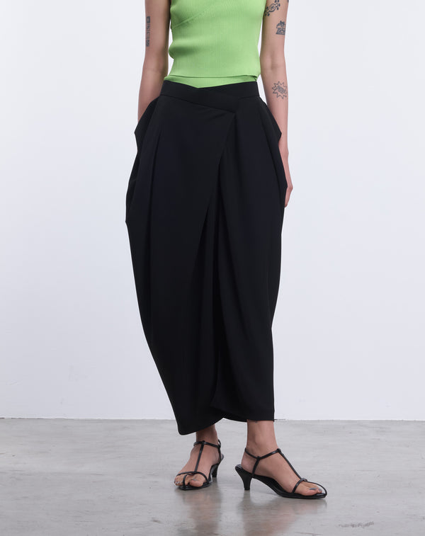 DRAPED SKIRT