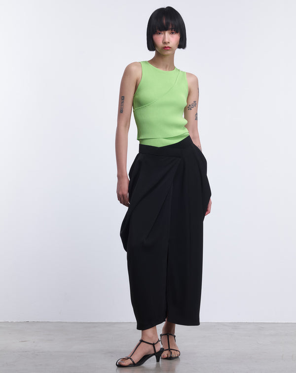 DRAPED SKIRT