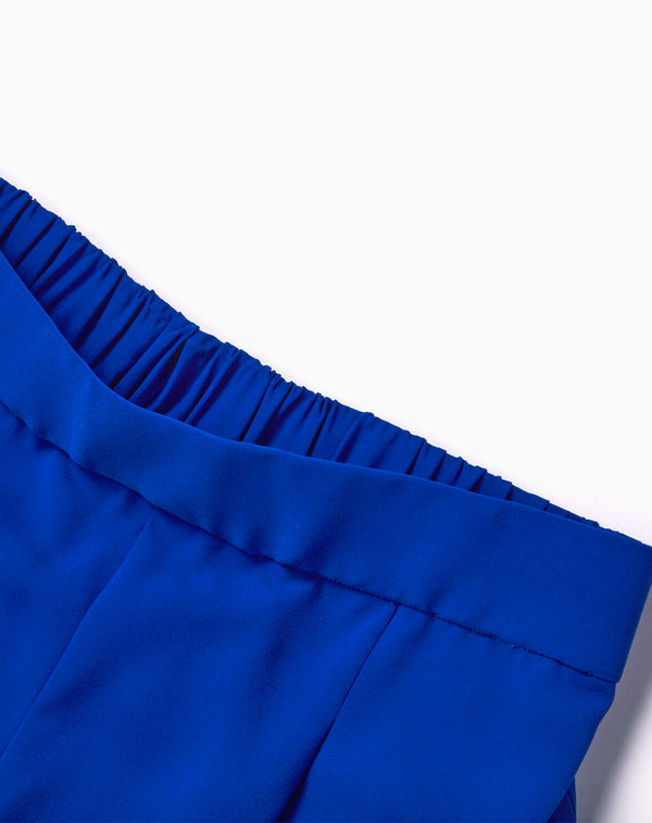 MULTI STRING BOW WIDE-LEG PANTS