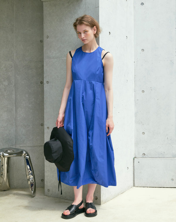 TAFFETA COCOON DRESS