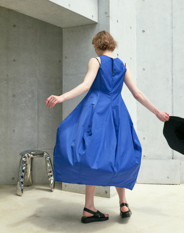 TAFFETA COCOON DRESS