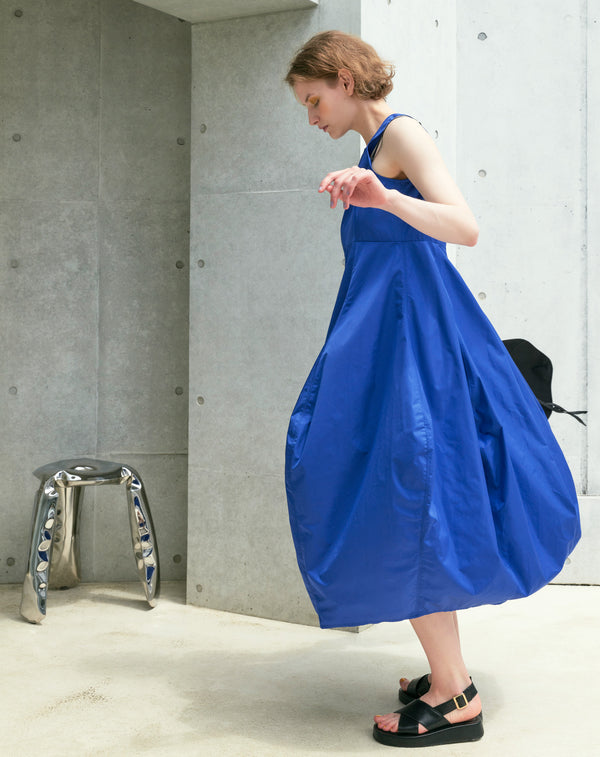 TAFFETA COCOON DRESS