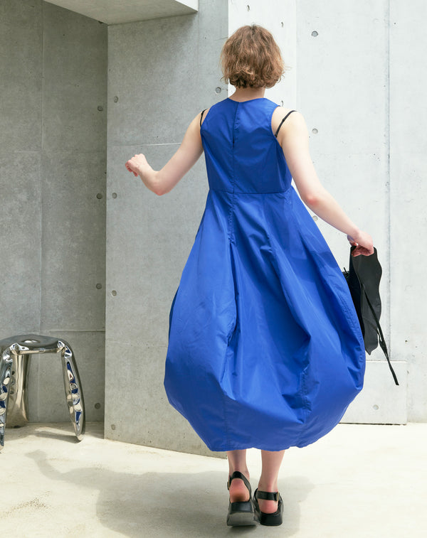 TAFFETA COCOON DRESS