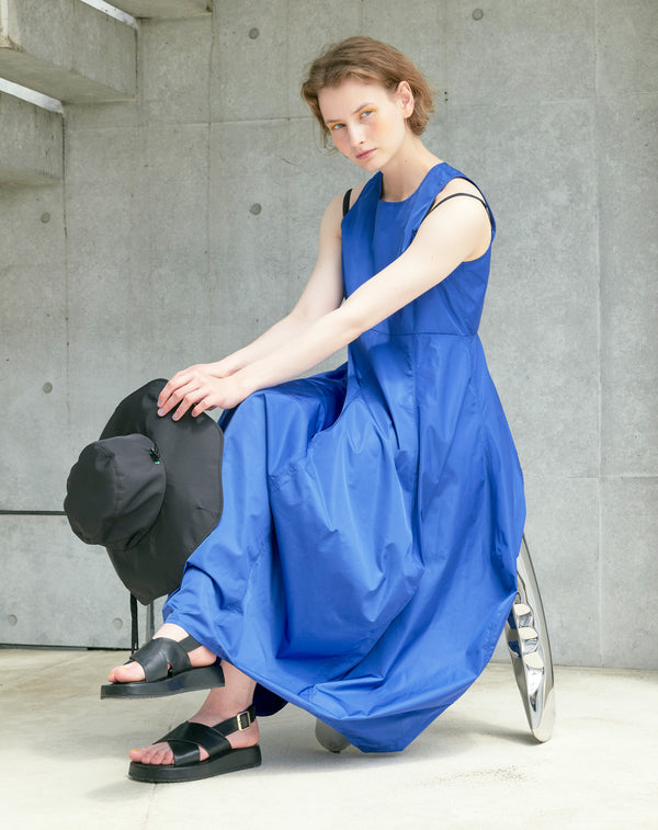 TAFFETA COCOON DRESS