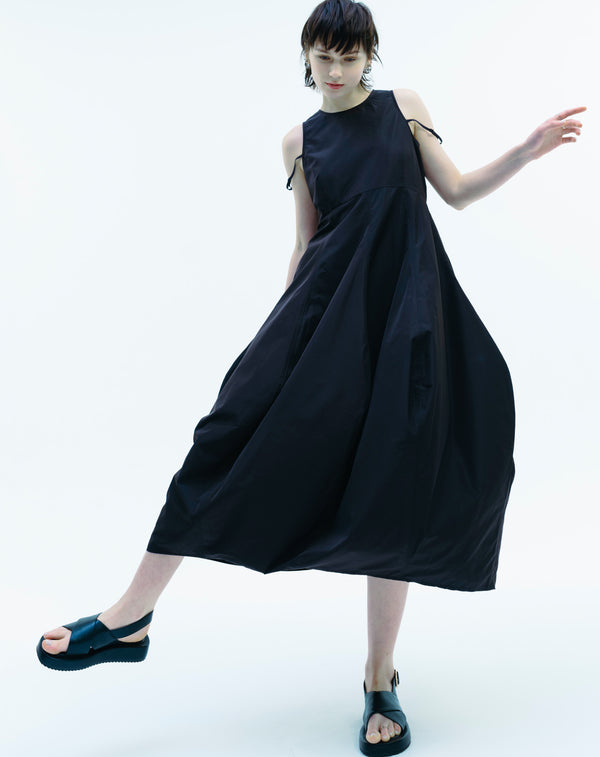TAFFETA COCOON DRESS