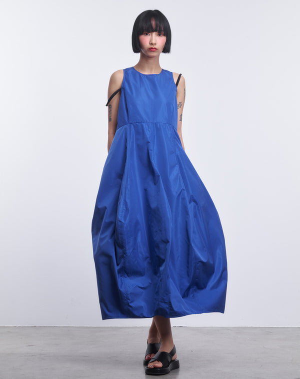 TAFFETA COCOON DRESS