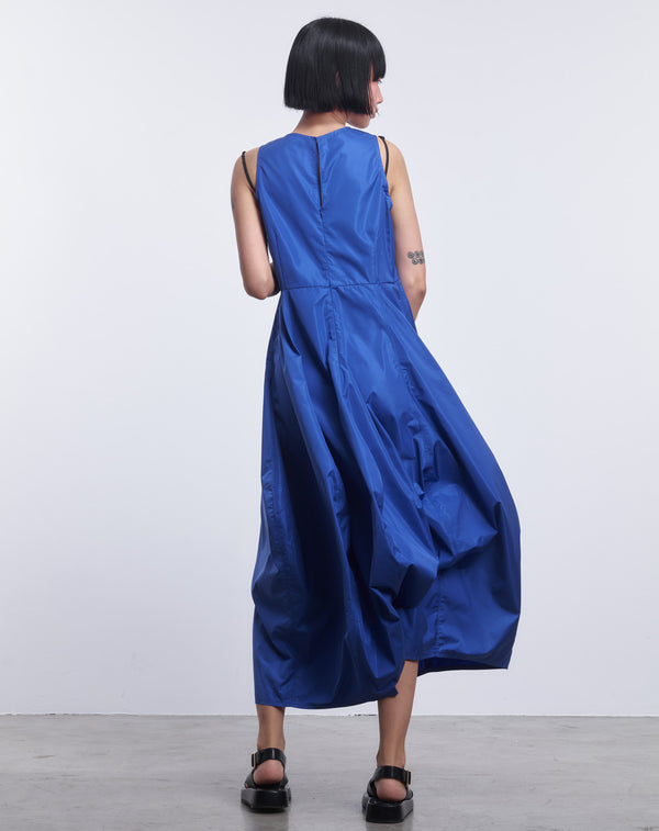 TAFFETA COCOON DRESS