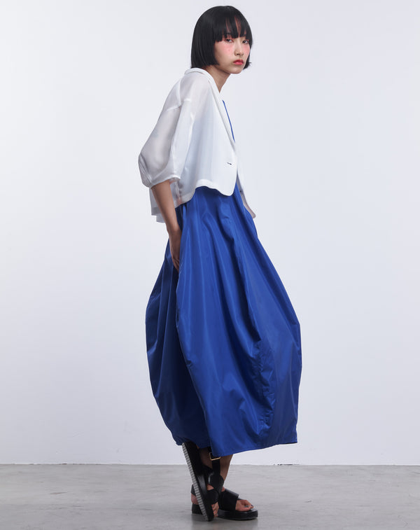 TAFFETA COCOON DRESS