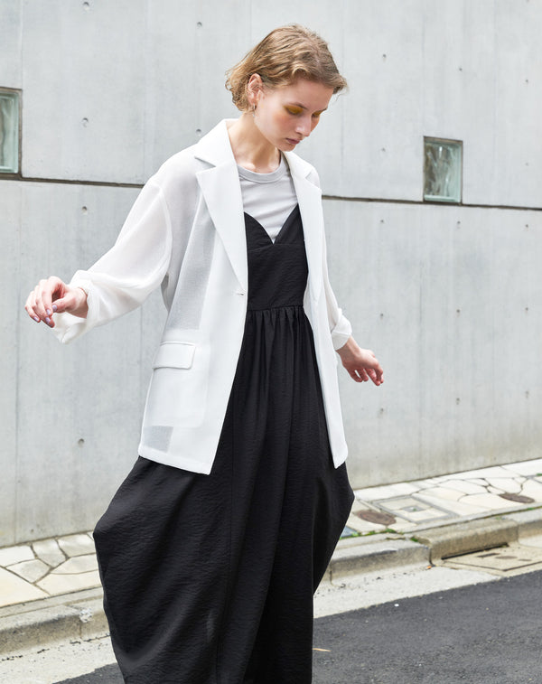 BACKLESS DRAPED MAXI DRESS