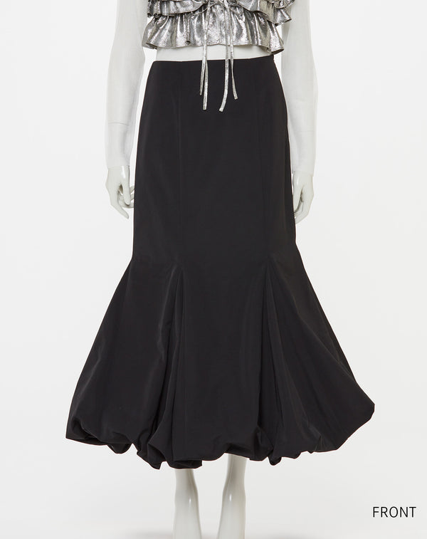 TAFFETA BALLOON MERMAID SKIRT