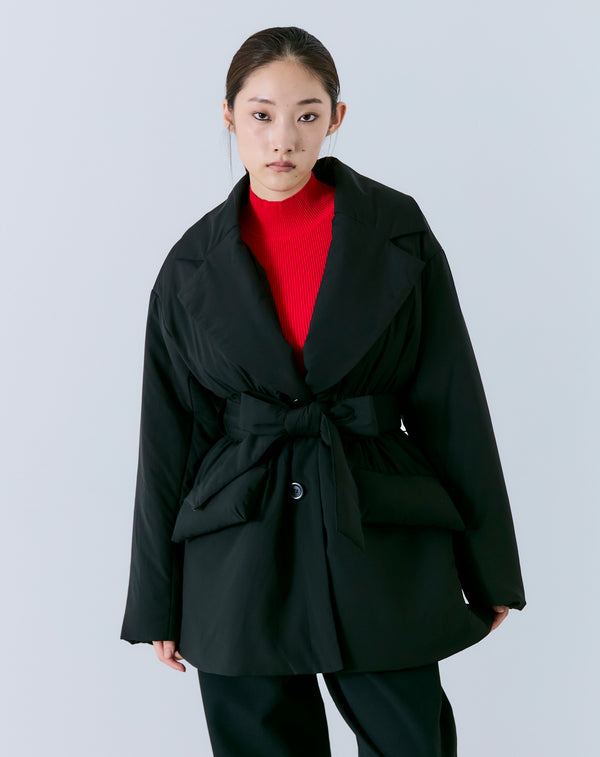 PADDED TAILORED COAT
