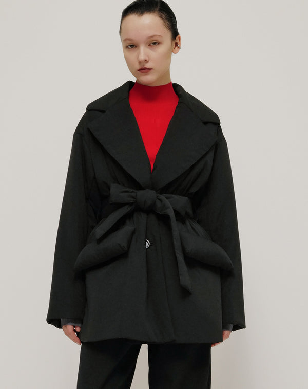 PADDED TAILORED COAT