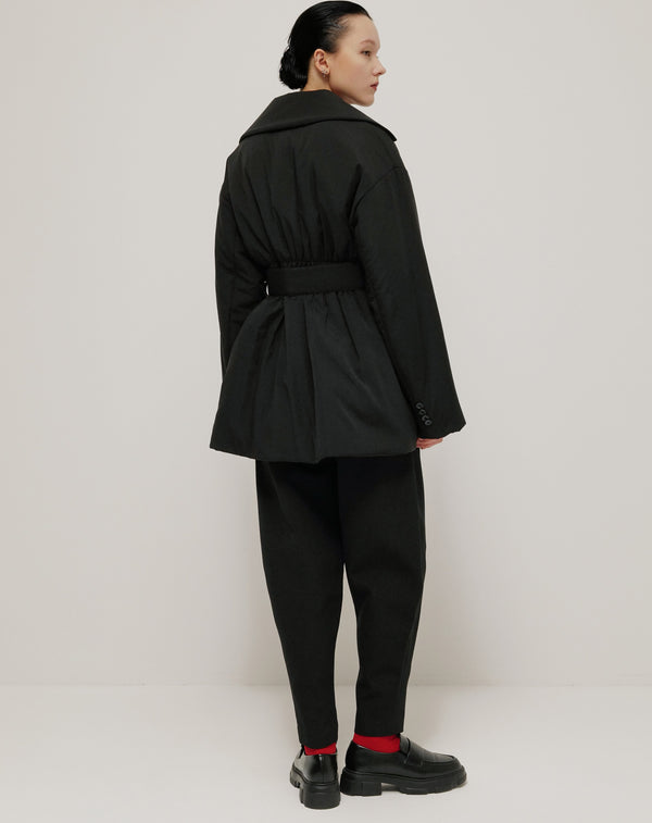 PADDED TAILORED COAT