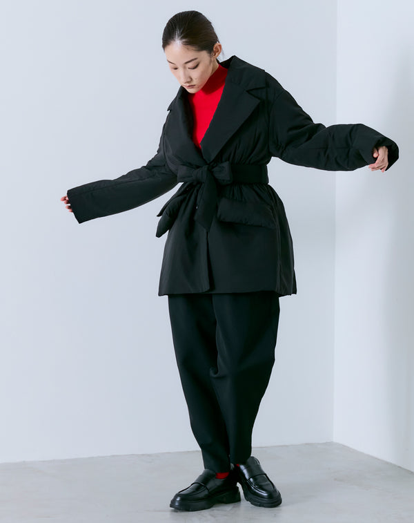 PADDED TAILORED COAT