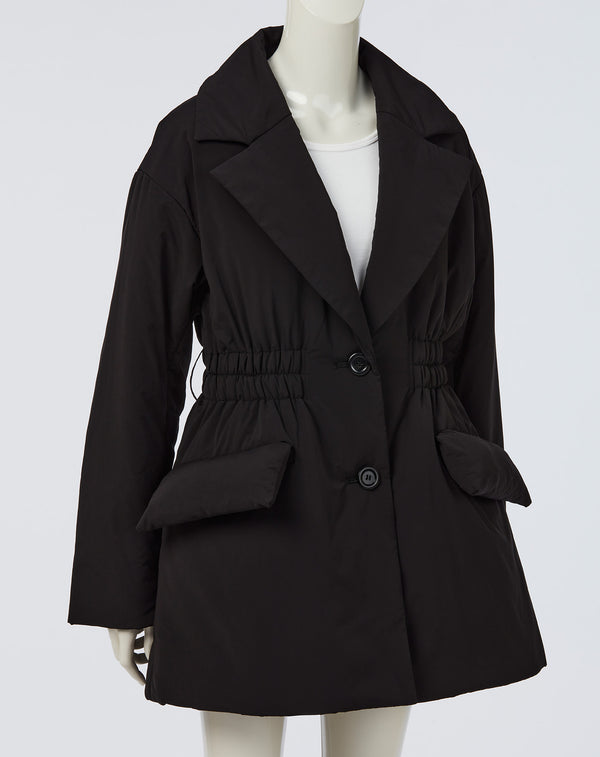 PADDED TAILORED COAT