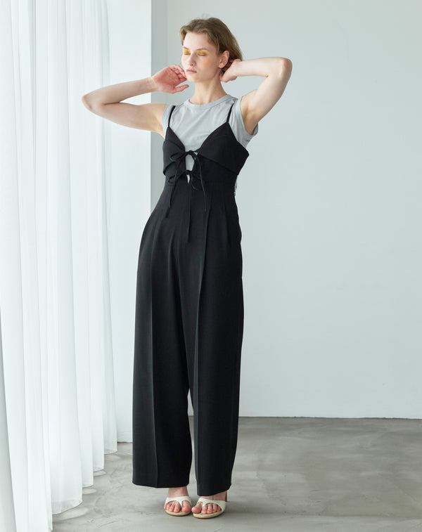 DOUBLE RIBBON JUMPSUIT