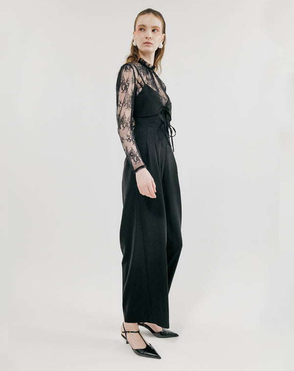 DOUBLE RIBBON JUMPSUIT