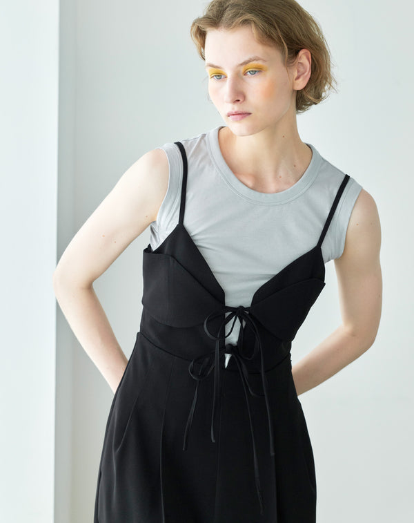 DOUBLE RIBBON JUMPSUIT