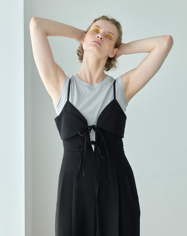 DOUBLE RIBBON JUMPSUIT