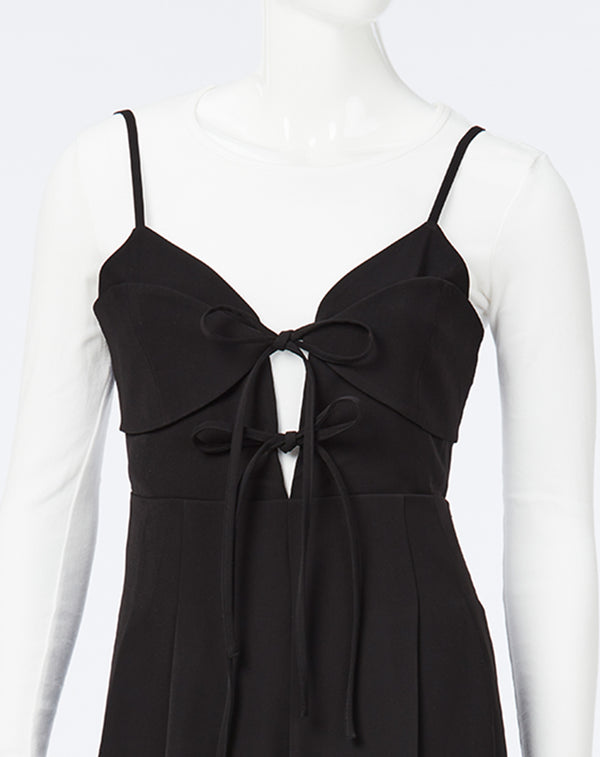 DOUBLE RIBBON JUMPSUIT