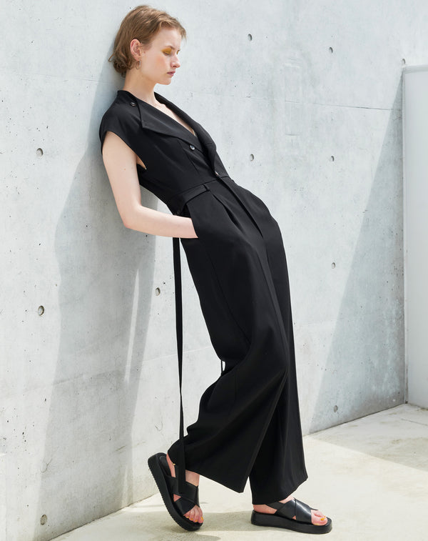 LONG BELTED ALL-IN-ONE