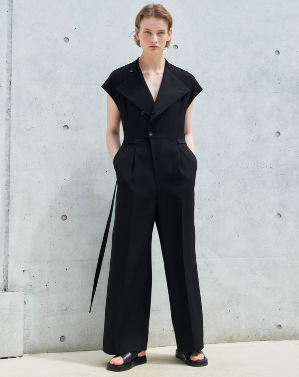 LONG BELTED ALL-IN-ONE