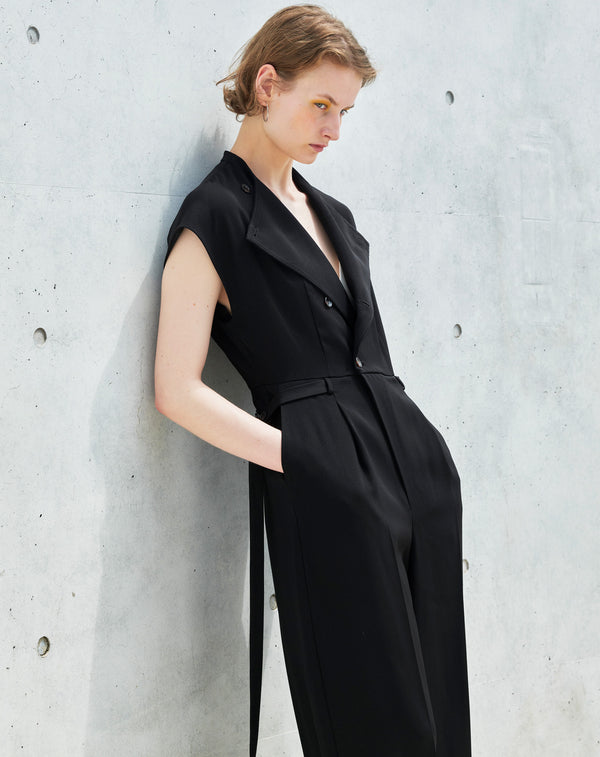 LONG BELTED ALL-IN-ONE