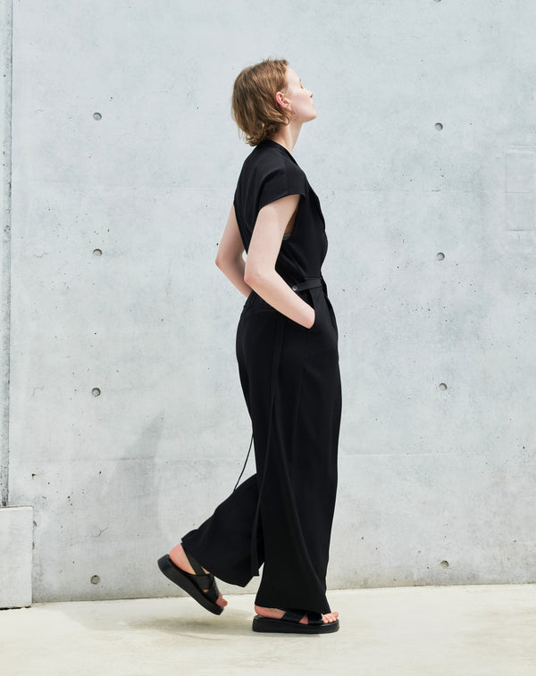 LONG BELTED ALL-IN-ONE