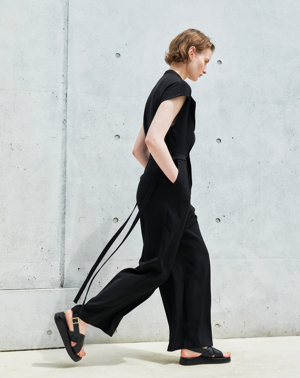 LONG BELTED ALL-IN-ONE