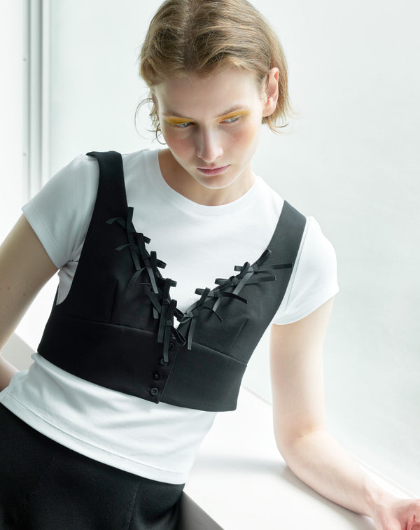 RIBBON BUSTIER
