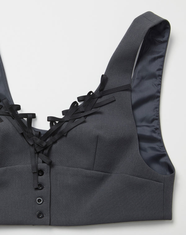 RIBBON BUSTIER