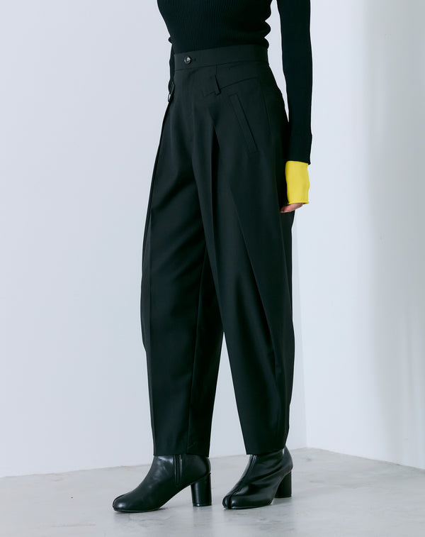 TUCKED WAIST COCON PANTS