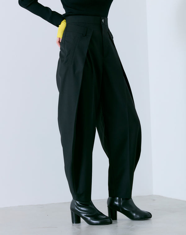 TUCKED WAIST COCON PANTS