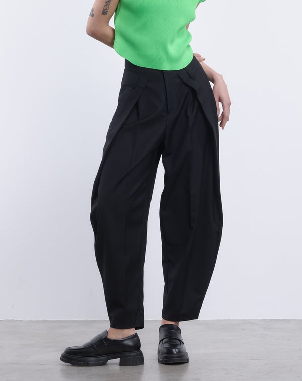 TUCKED WAIST COCON PANTS